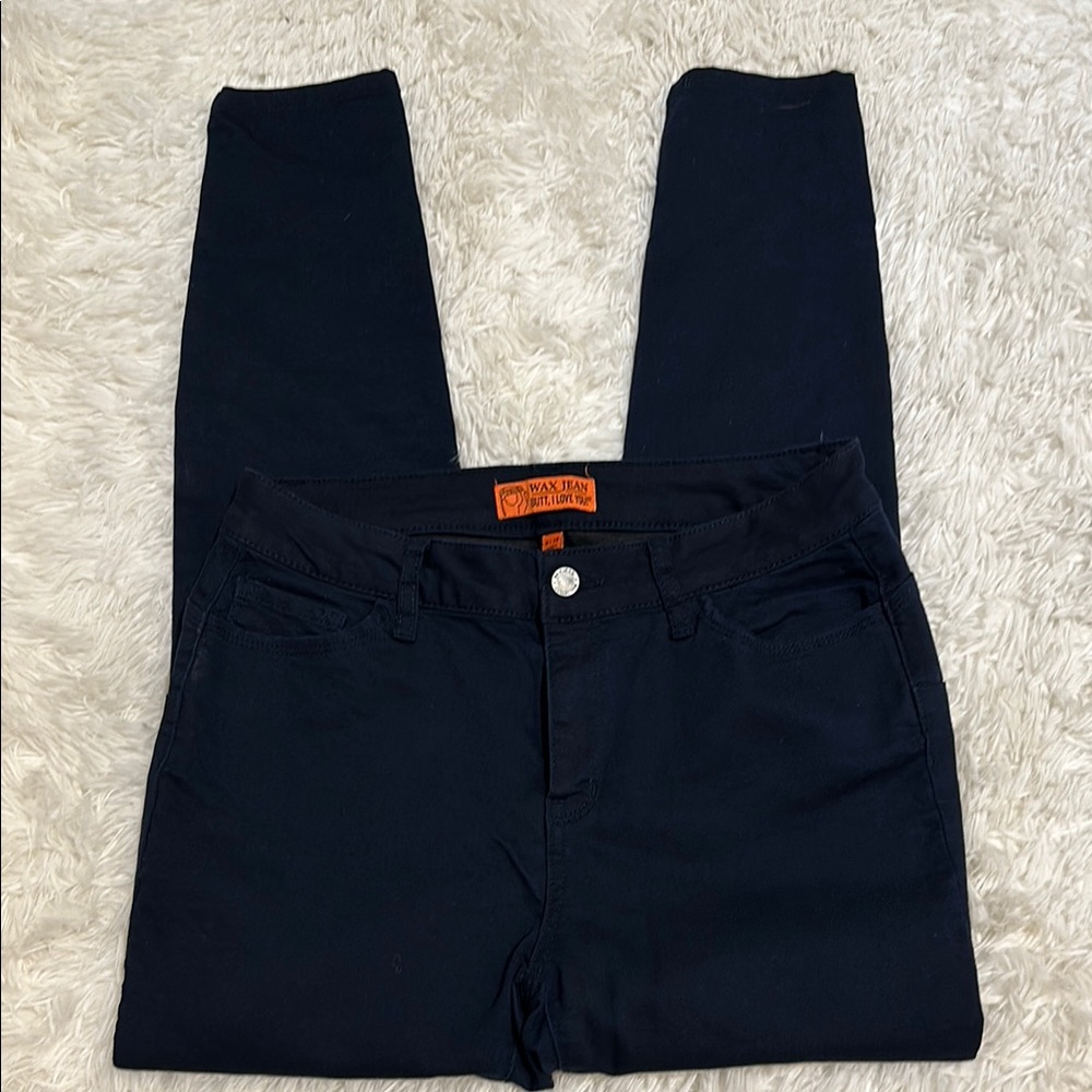 Wax Jean Blue Jeggings Skinny Fit